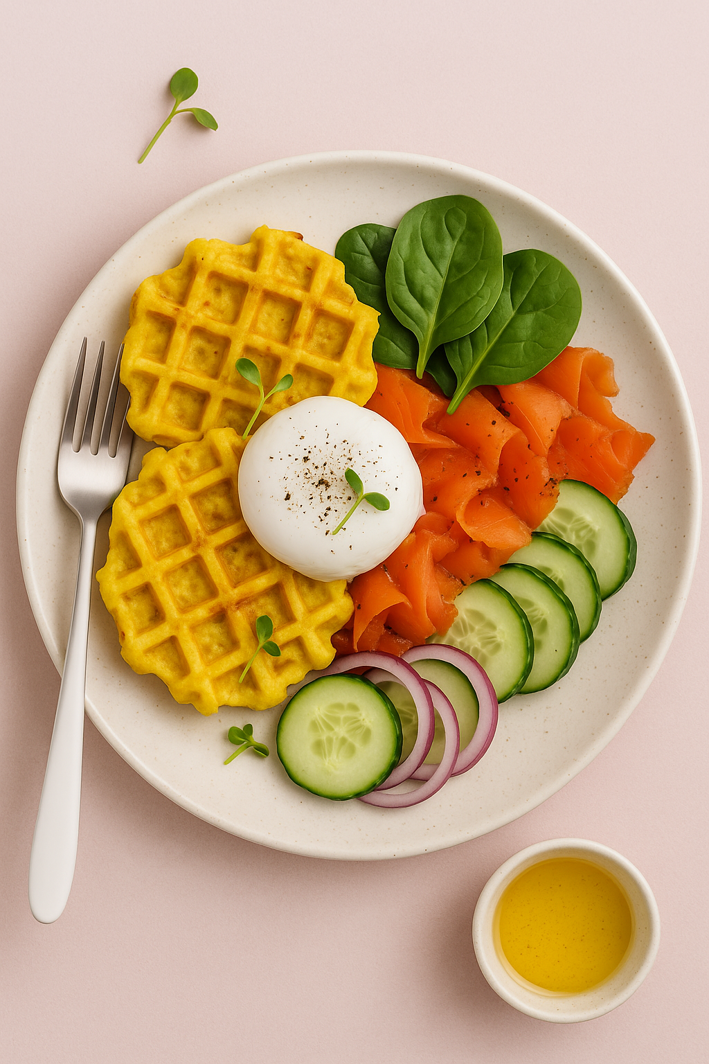 Easy Plantain Banana Waffles