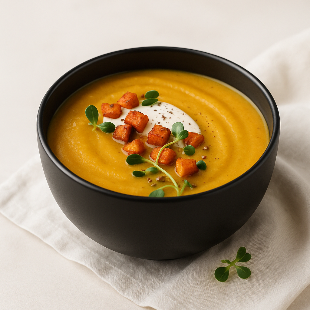 Roasted Vegetable Soup 