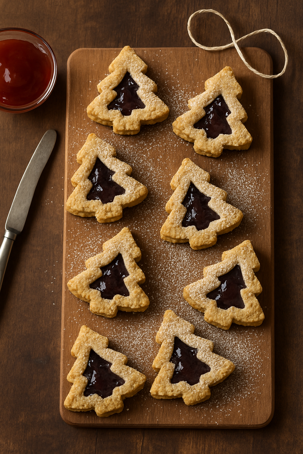 Chocolate-Strawberry Pretzel Cookies