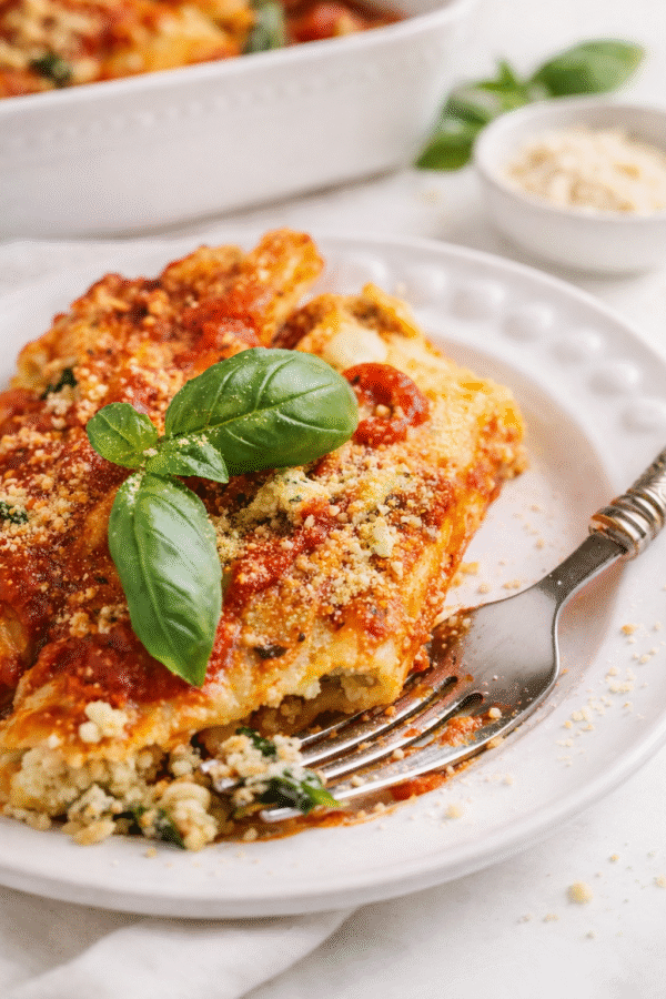 Manicotti Recipe (Comfort Food Made Simple)