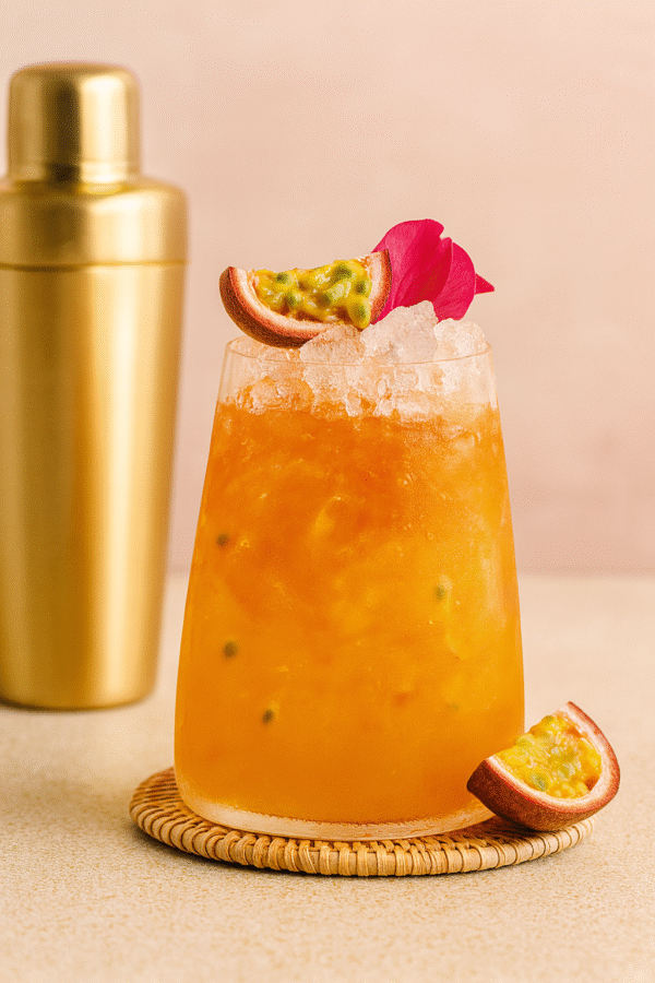 Simple Passion Fruit Margarita 