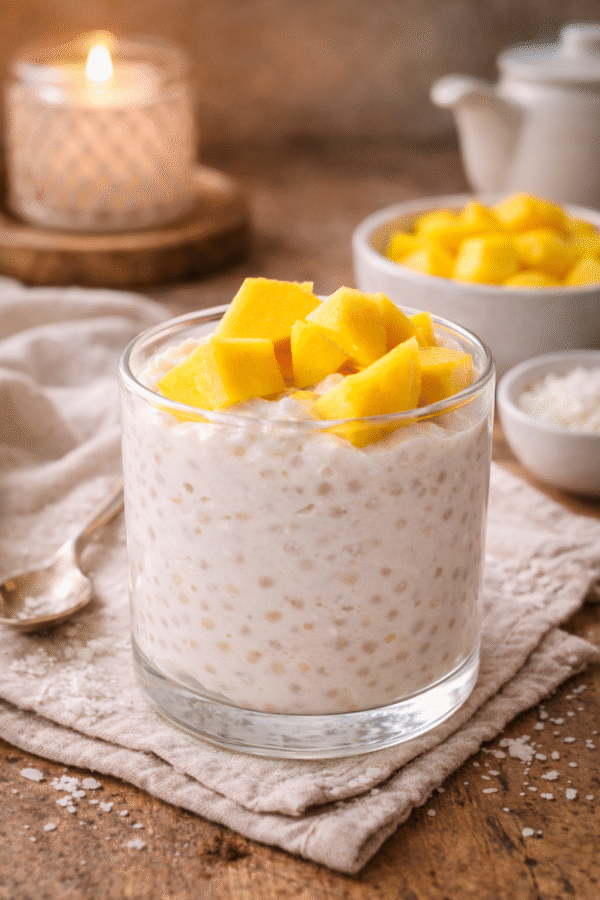 Creamy Coconut Tapioca Pudding (A Recipe My Mother Always Made With Love)